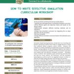 How To Write Effective Simulation Curriculum Workshop